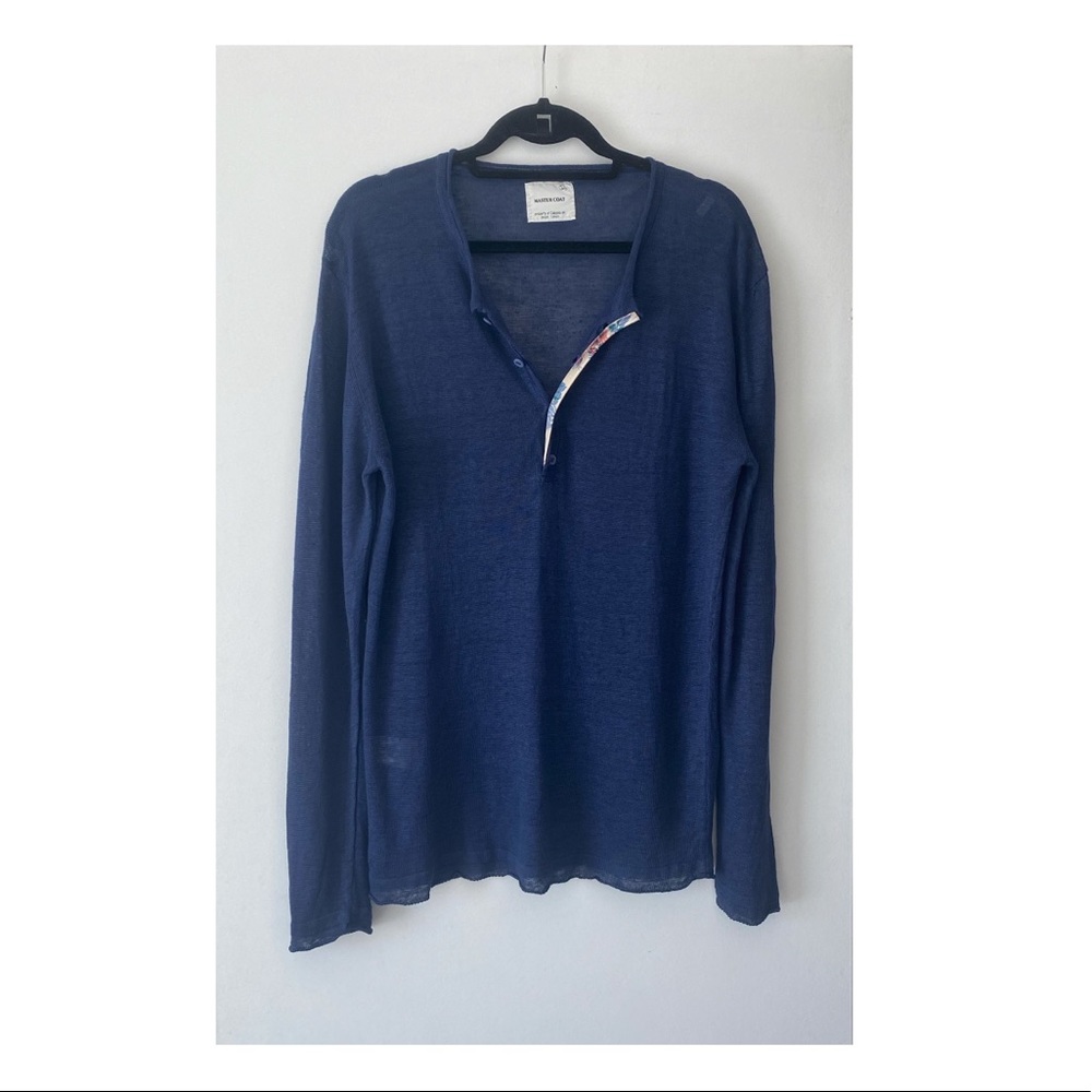 Master Coat linen jumper created for Calypso Sz M